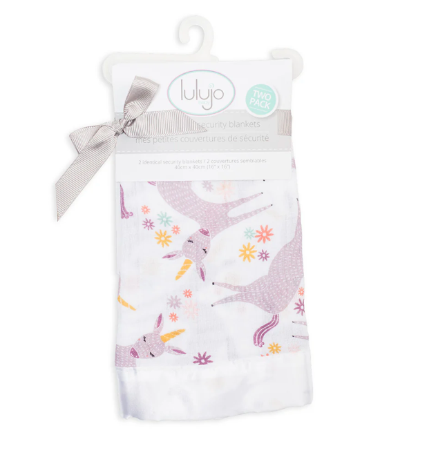 Cotton Security Blankets - 2 Pack