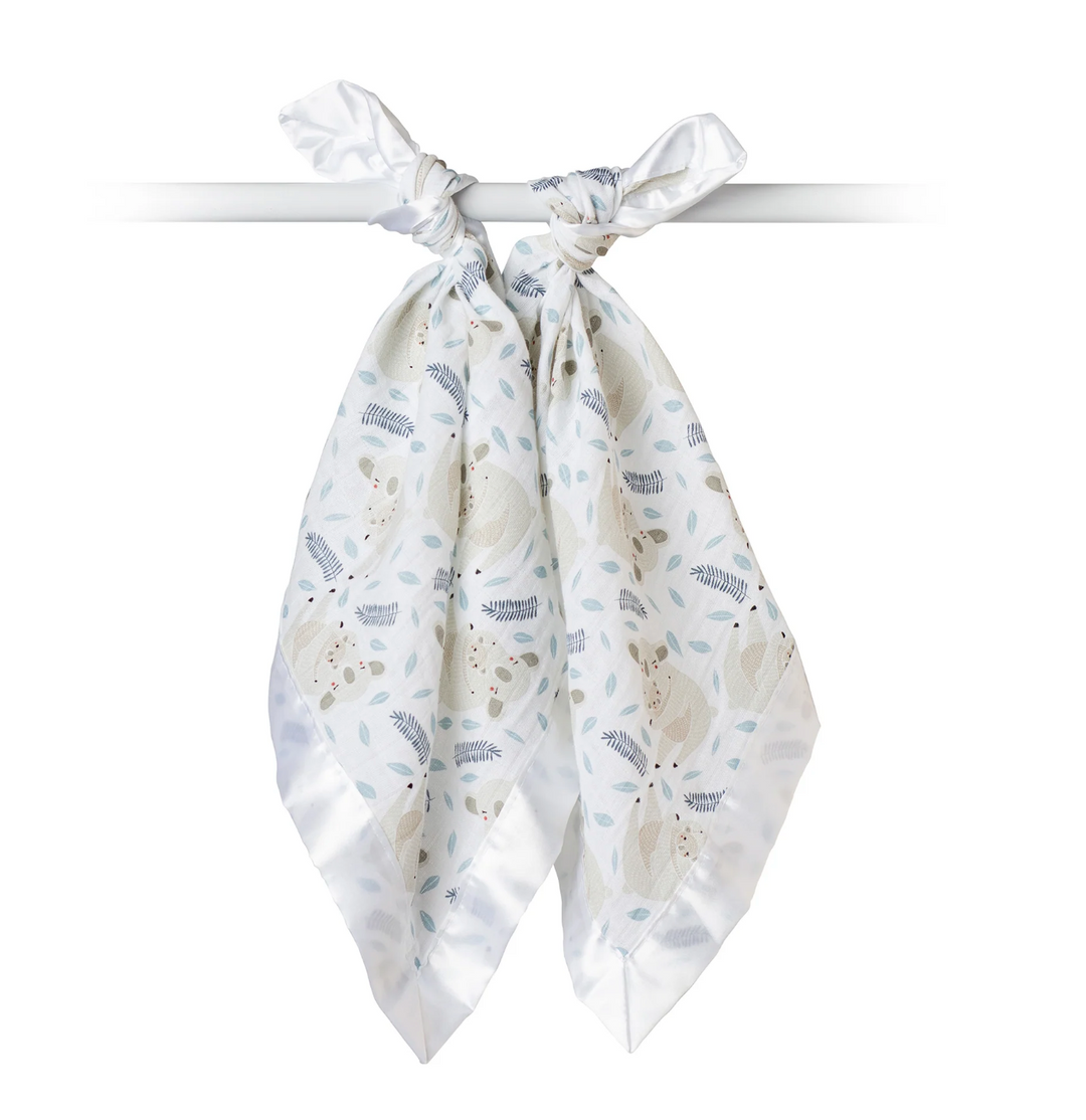 Cotton Security Blankets - 2 Pack