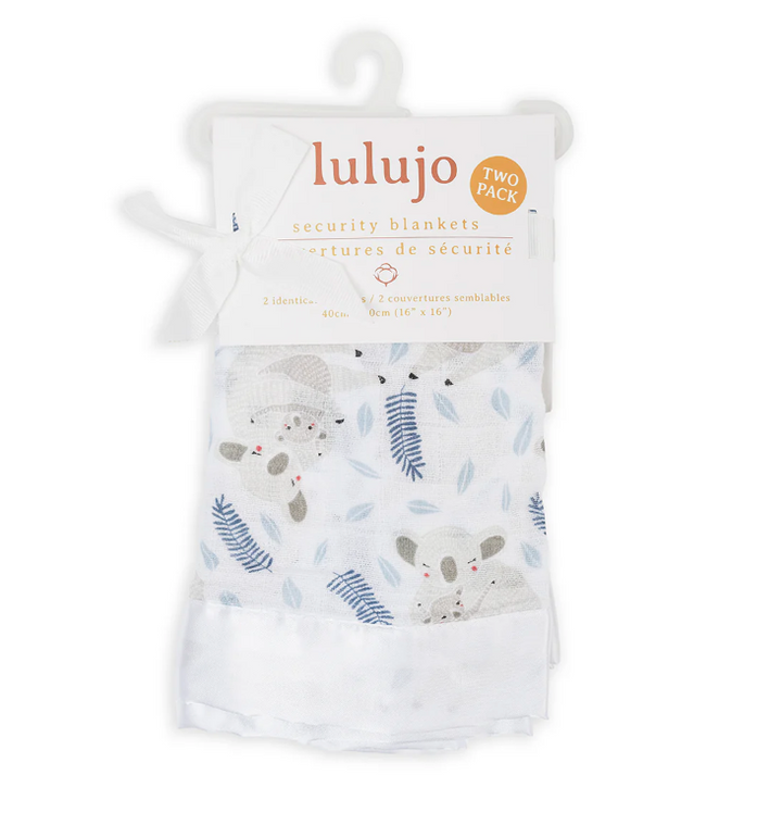 Cotton Security Blankets - 2 Pack