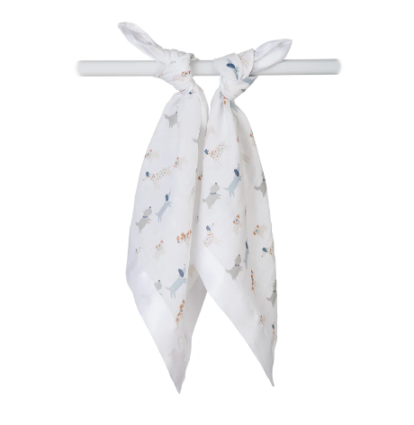 Cotton Security Blankets - 2 Pack