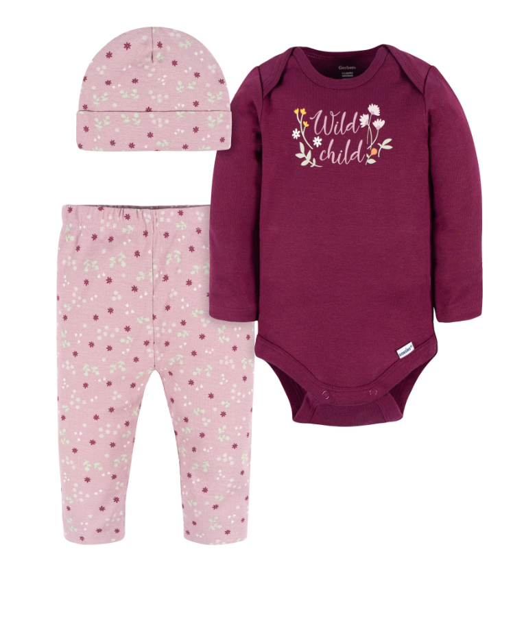 Hat, Long Sleeve & Pants Set