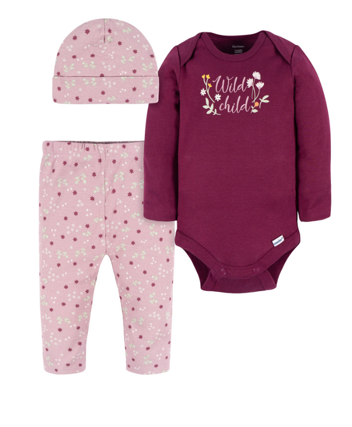 Hat, Long Sleeve & Pants Set