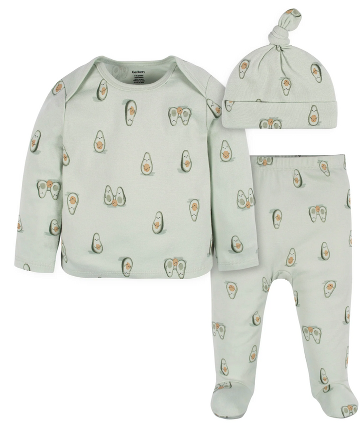 Hat, Long Sleeve & Pants Set