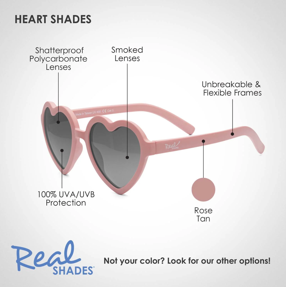 Heart Unbreakable UV Sunglasses