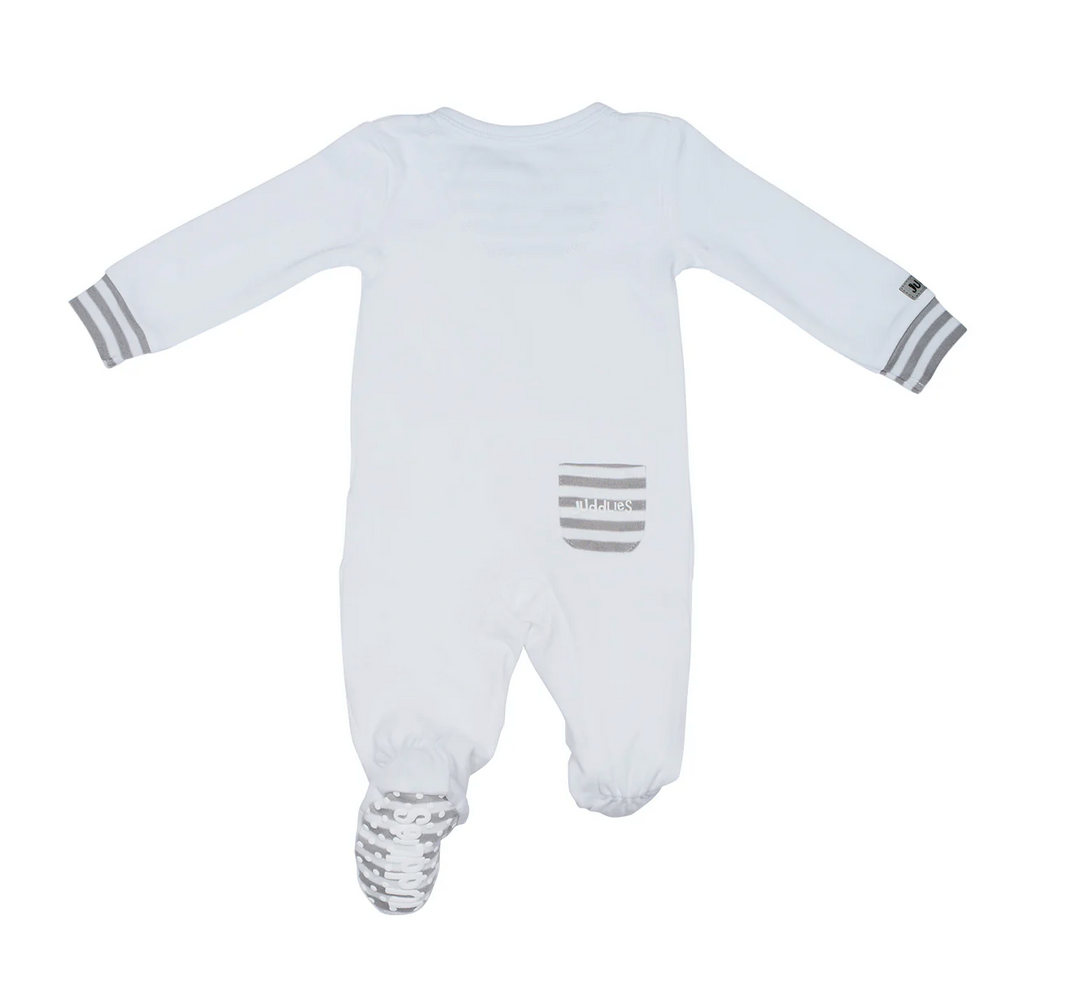 Organic White Collection - Footed Sleeper