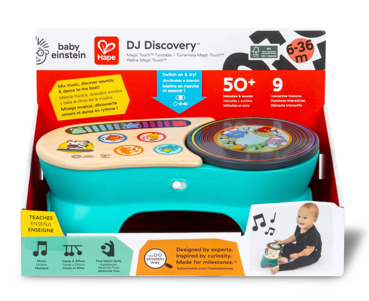 HAPE DJ Discovery Magic Touch Turntable