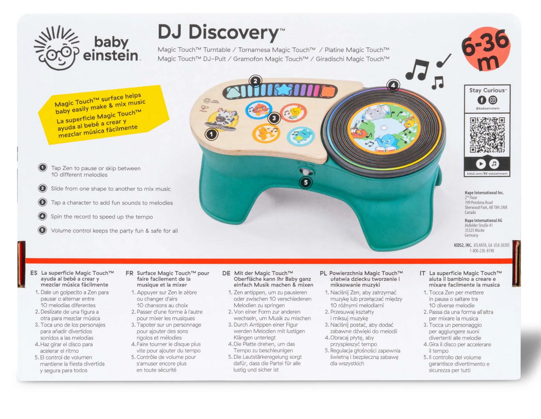 HAPE DJ Discovery Magic Touch Turntable