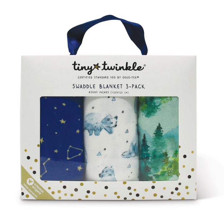 Kaffle Swaddle Blankets - 3 Pack