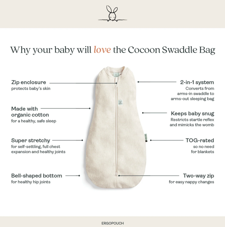 Cocoon Swaddle Bag - 2.5 TOG
