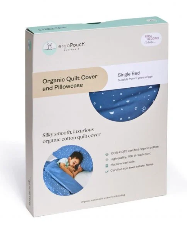 Organic Quilt Cover + Pillow Case Set