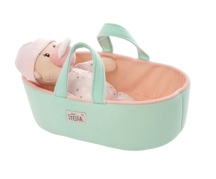 Love, Stella - My First Doll + Bassinet