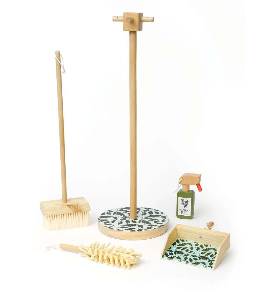 Wooden Pretend Cleaning Set