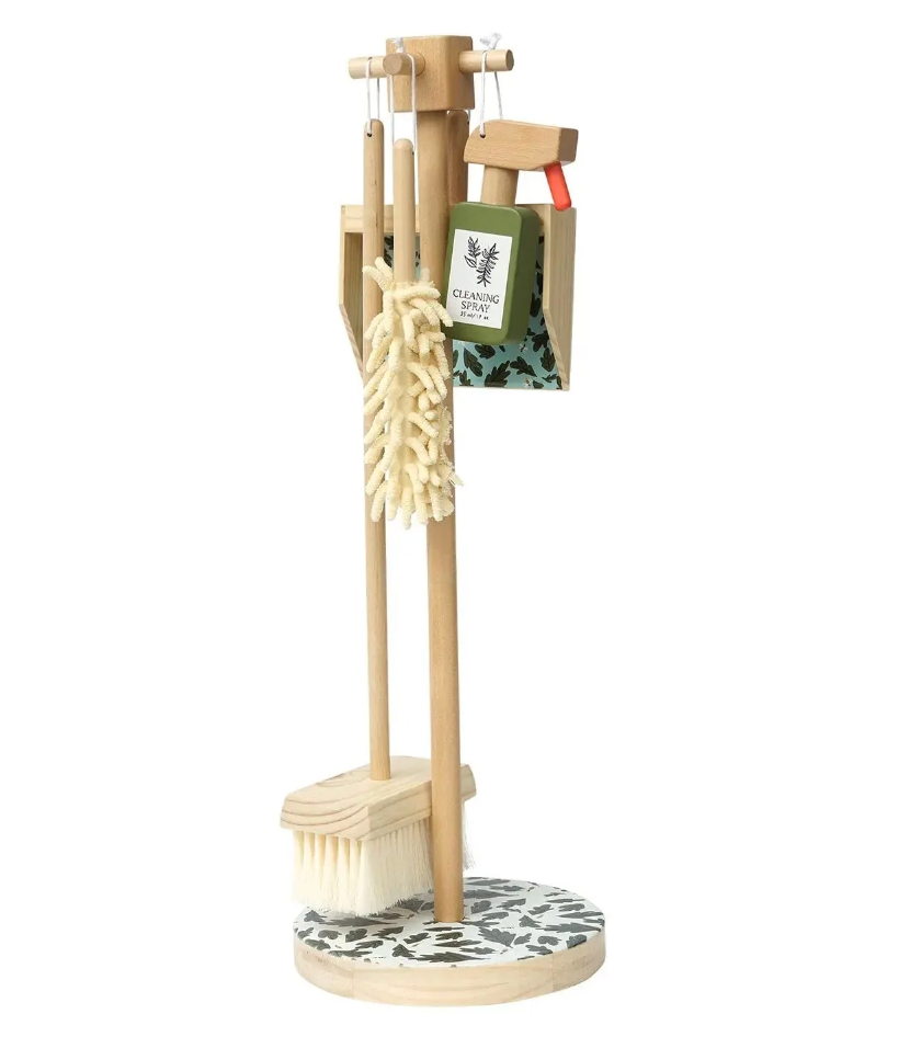 Wooden Pretend Cleaning Set