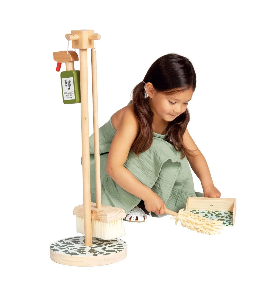 Wooden Pretend Cleaning Set