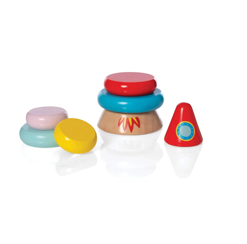 Magnetic Stacker - Rocket Ship