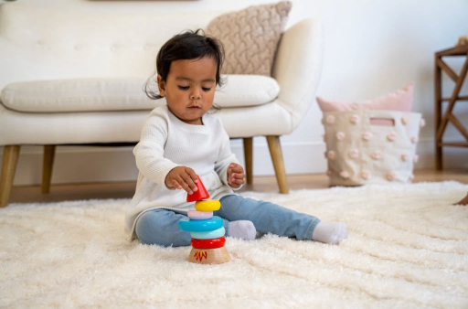 Magnetic Stacker - Rocket Ship