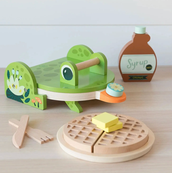 Ribbit Waffle Maker - Pretend Cooking Set