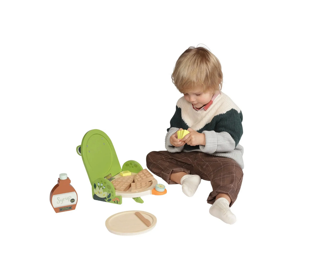 Ribbit Waffle Maker - Pretend Cooking Set