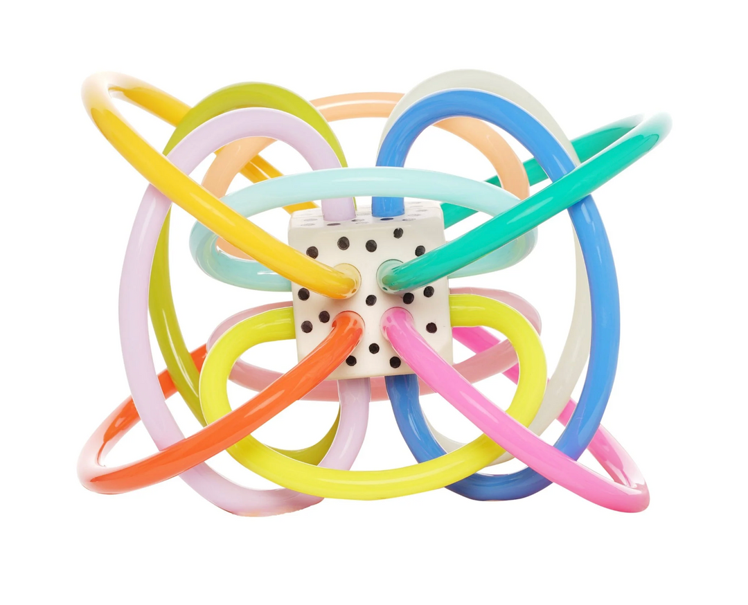 Winkel Colorpop - Rattle and Sensory Teether Toy