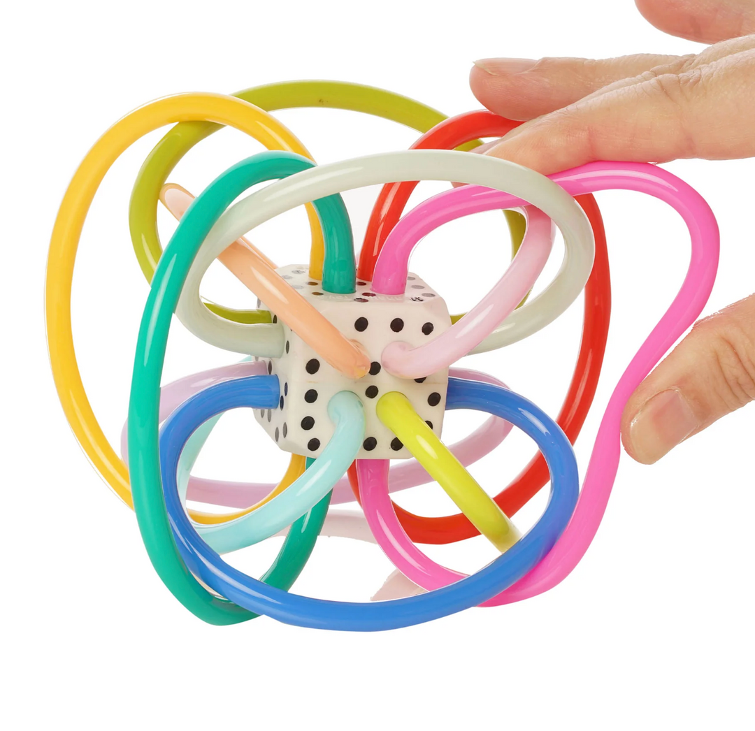 Winkel Colorpop - Rattle and Sensory Teether Toy