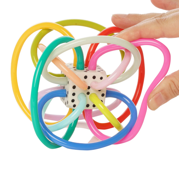 Winkel Colorpop - Rattle and Sensory Teether Toy