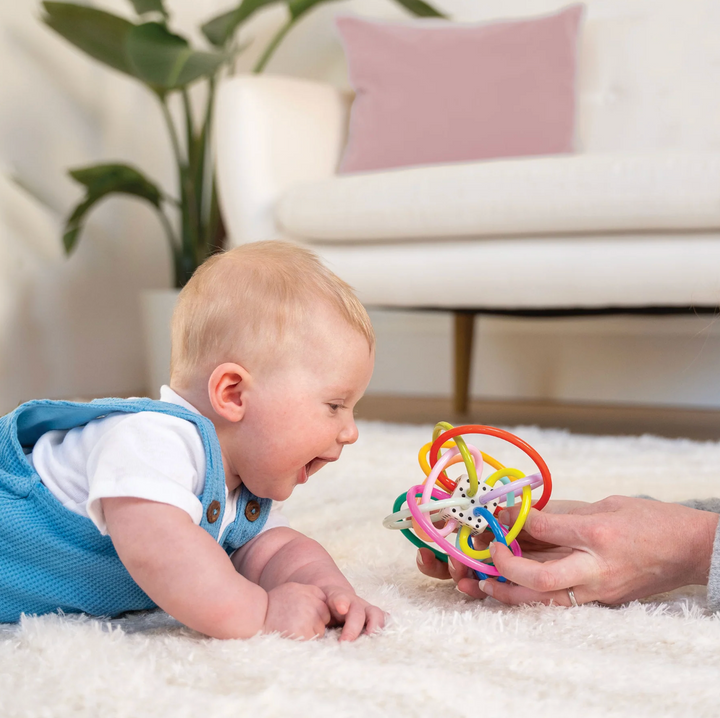 Winkel Colorpop - Rattle and Sensory Teether Toy