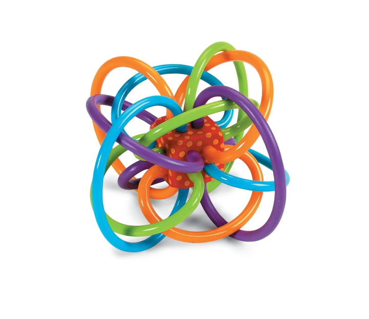Winkel Colorpop - Rattle and Sensory Teether Toy