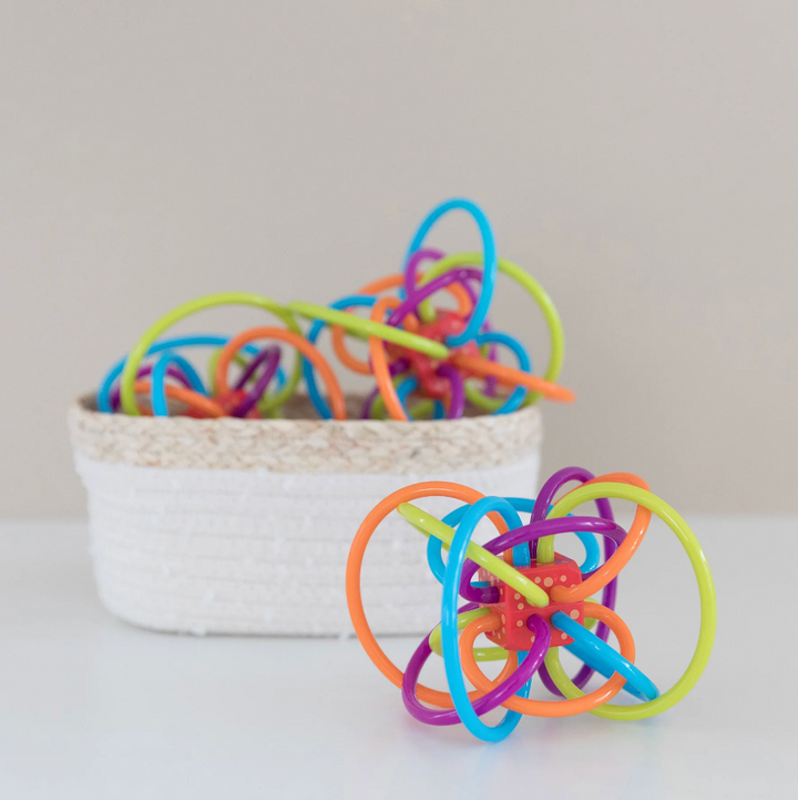 Winkel Colorpop - Rattle and Sensory Teether Toy