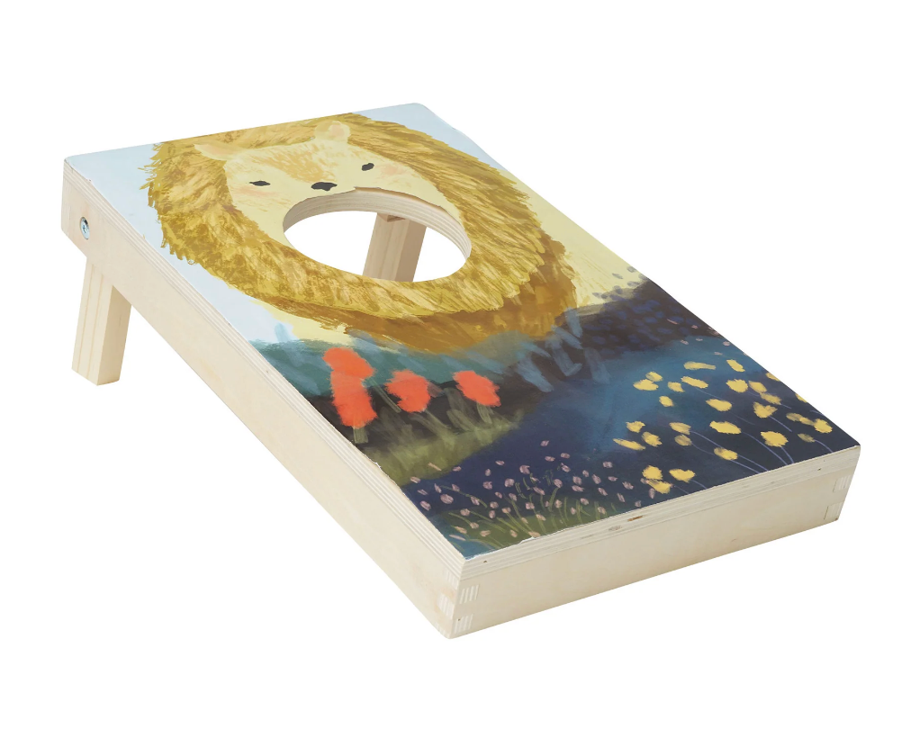 Indoor/Outdoor Wooden Cornhole - Wild Ones