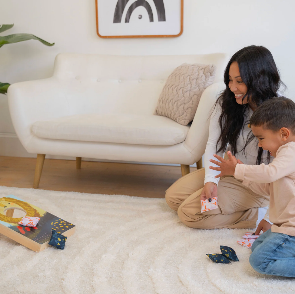 Indoor/Outdoor Wooden Cornhole - Wild Ones