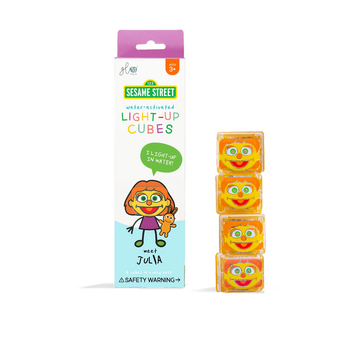 Sesame Street Light Up Cubes 4pk
