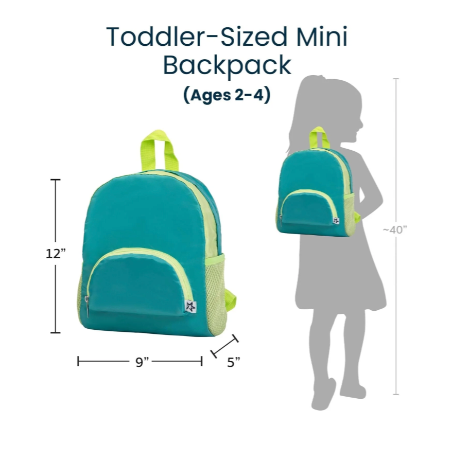 Toddler Fold Up Backpack