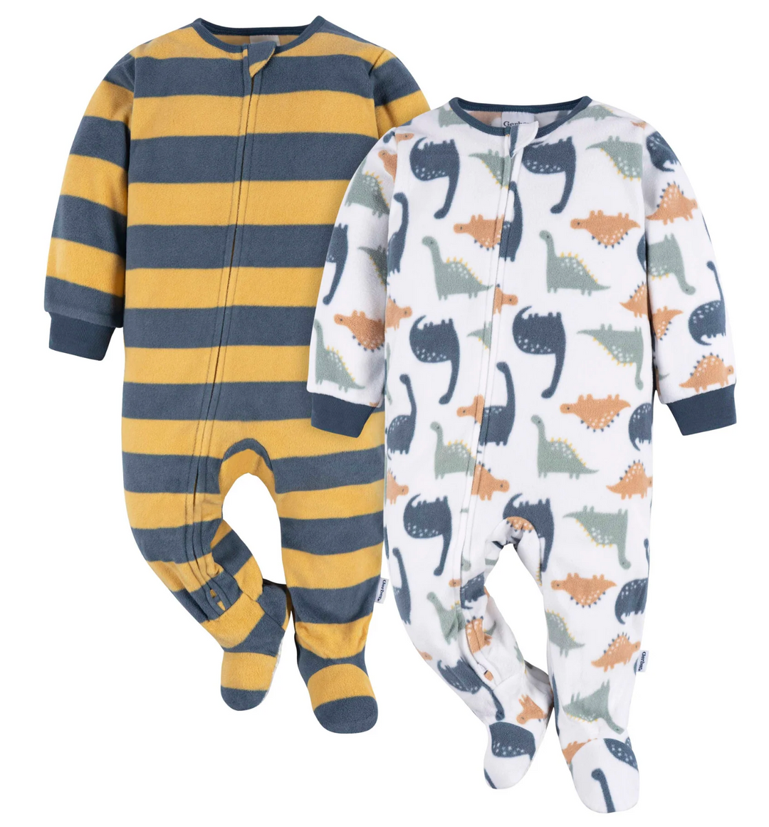 Footed Fleece Blanket Sleepers