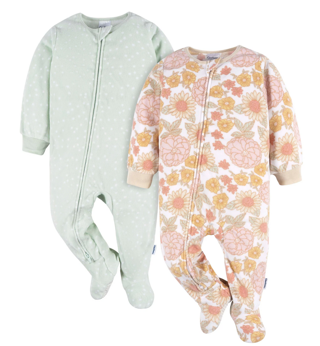 Footed Fleece Blanket Sleepers