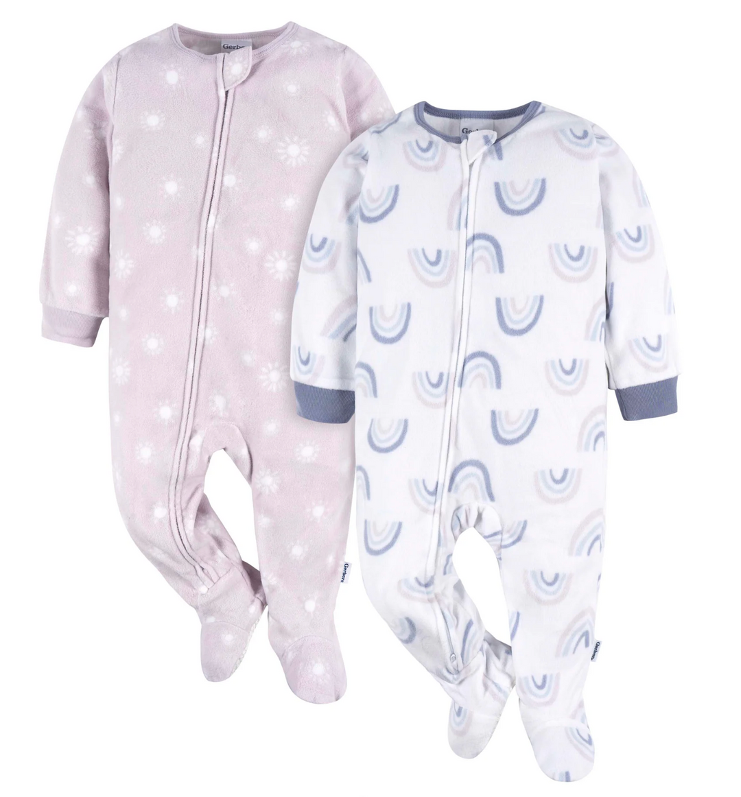 Footed Fleece Blanket Sleepers