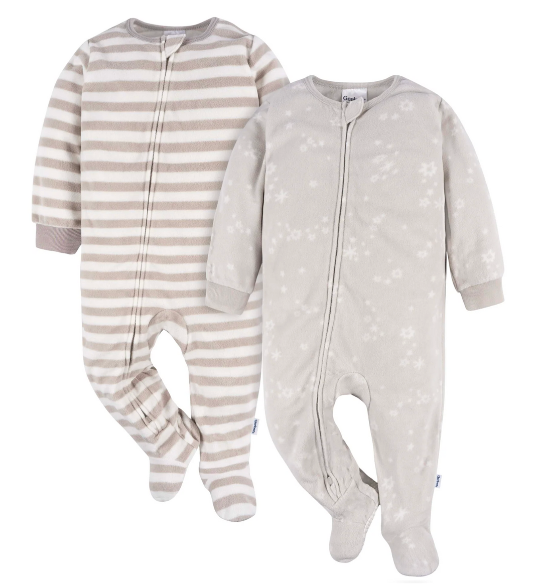 Footed Fleece Blanket Sleepers