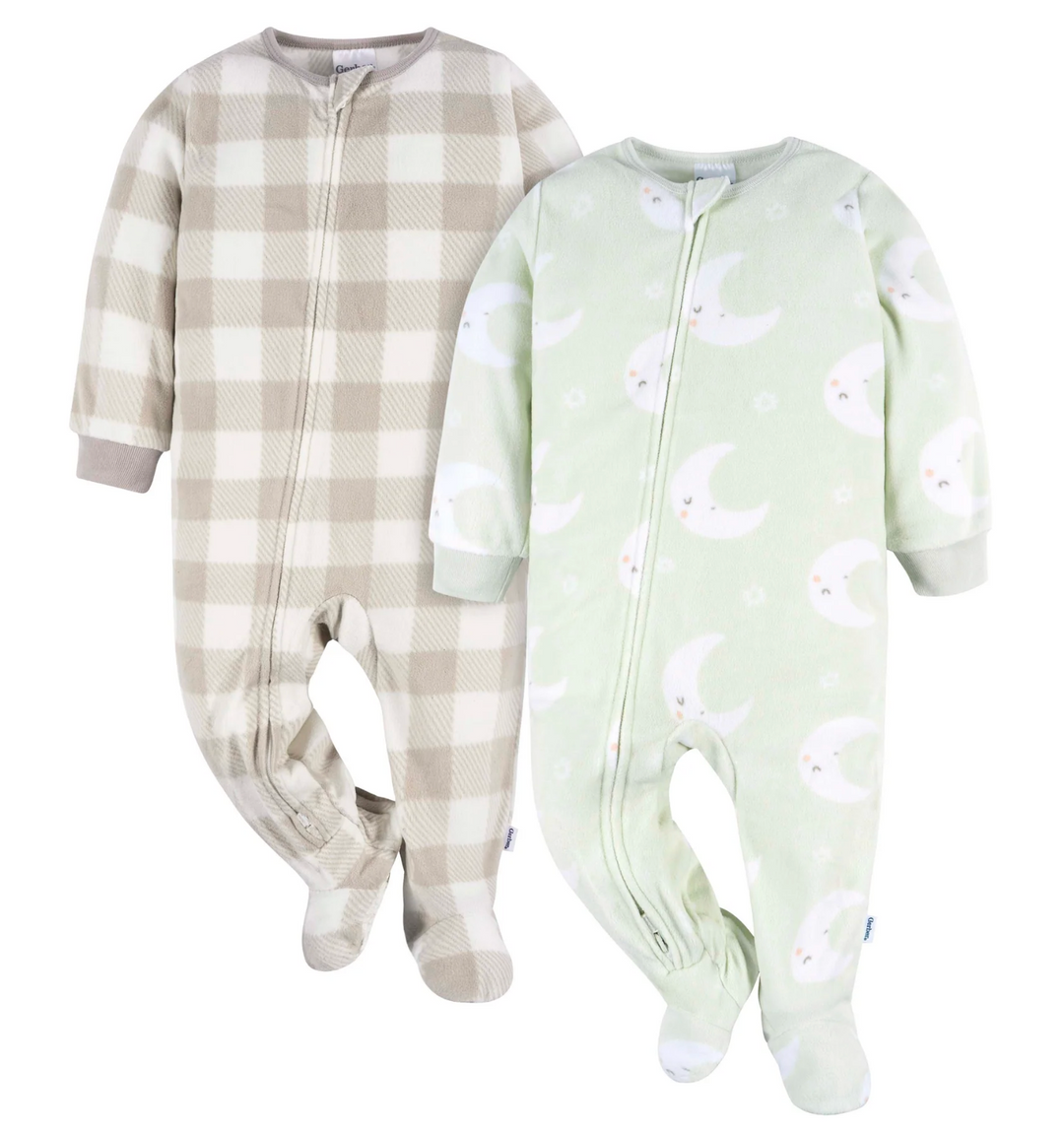 Footed Fleece Blanket Sleepers