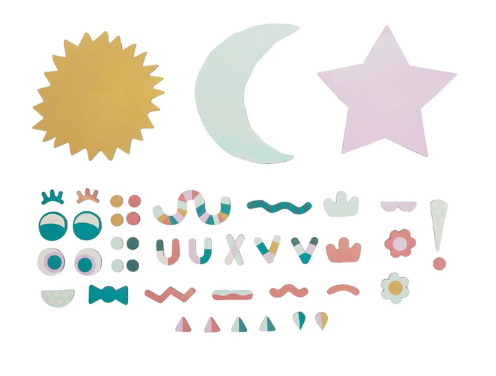 Magnetic Making Faces Set - Celestial