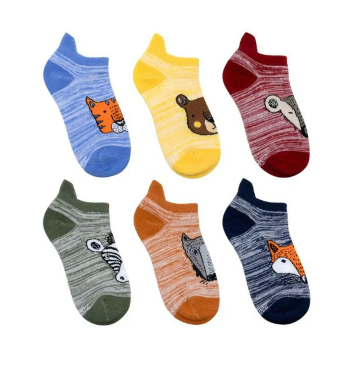 Animal Socks - 6 pack