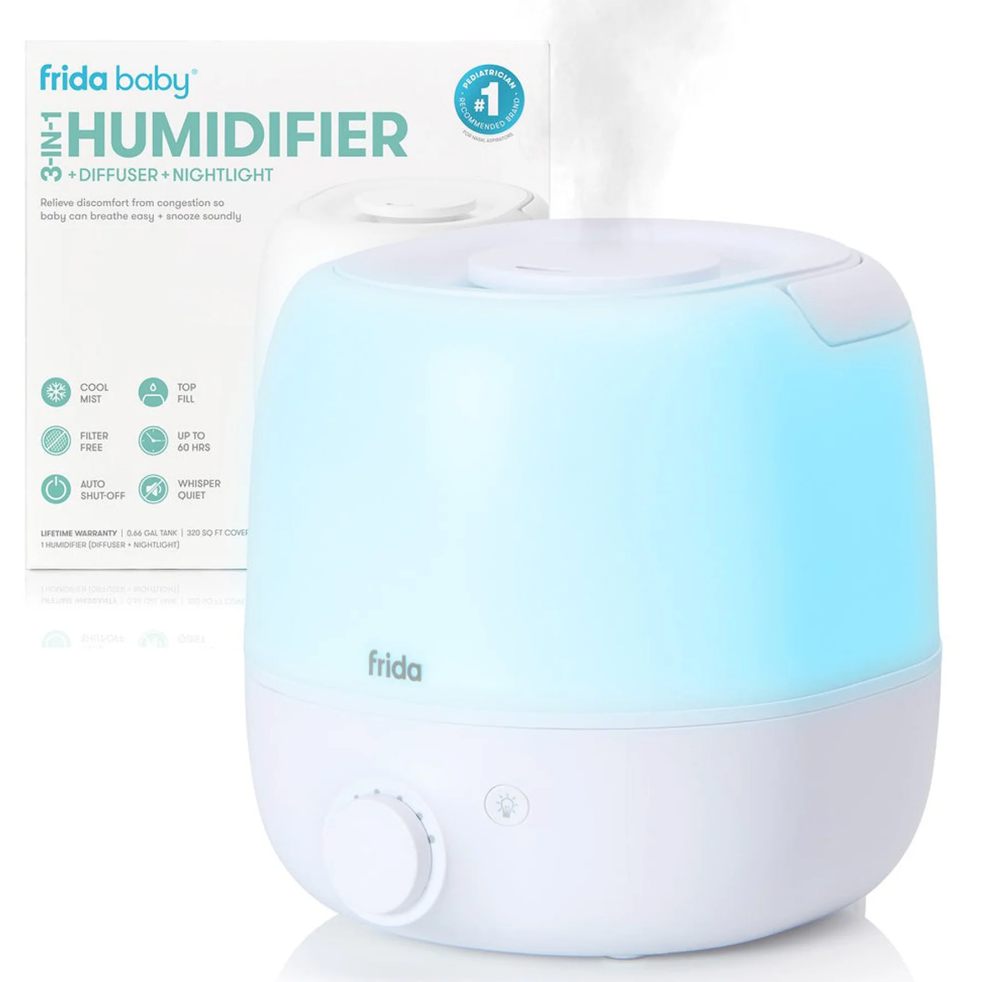 3-in-1 Humidifier, Diffuser, Nightlight