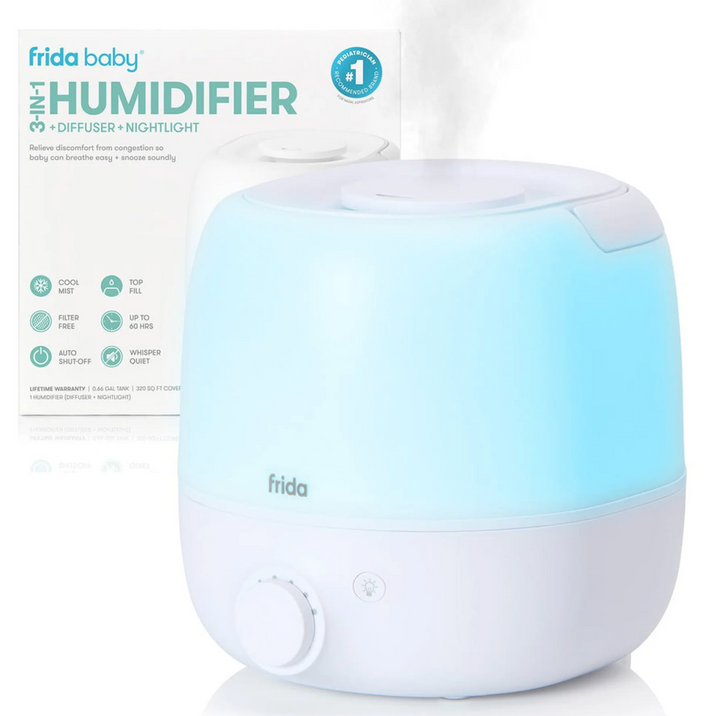3-in-1 Humidifier, Diffuser, Nightlight