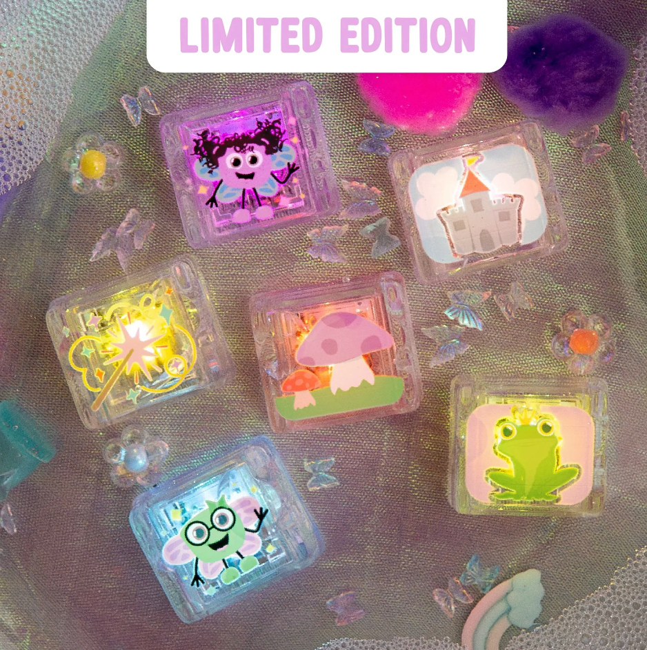 LIMITED EDITION / Light-Up Cubes - 6 pk