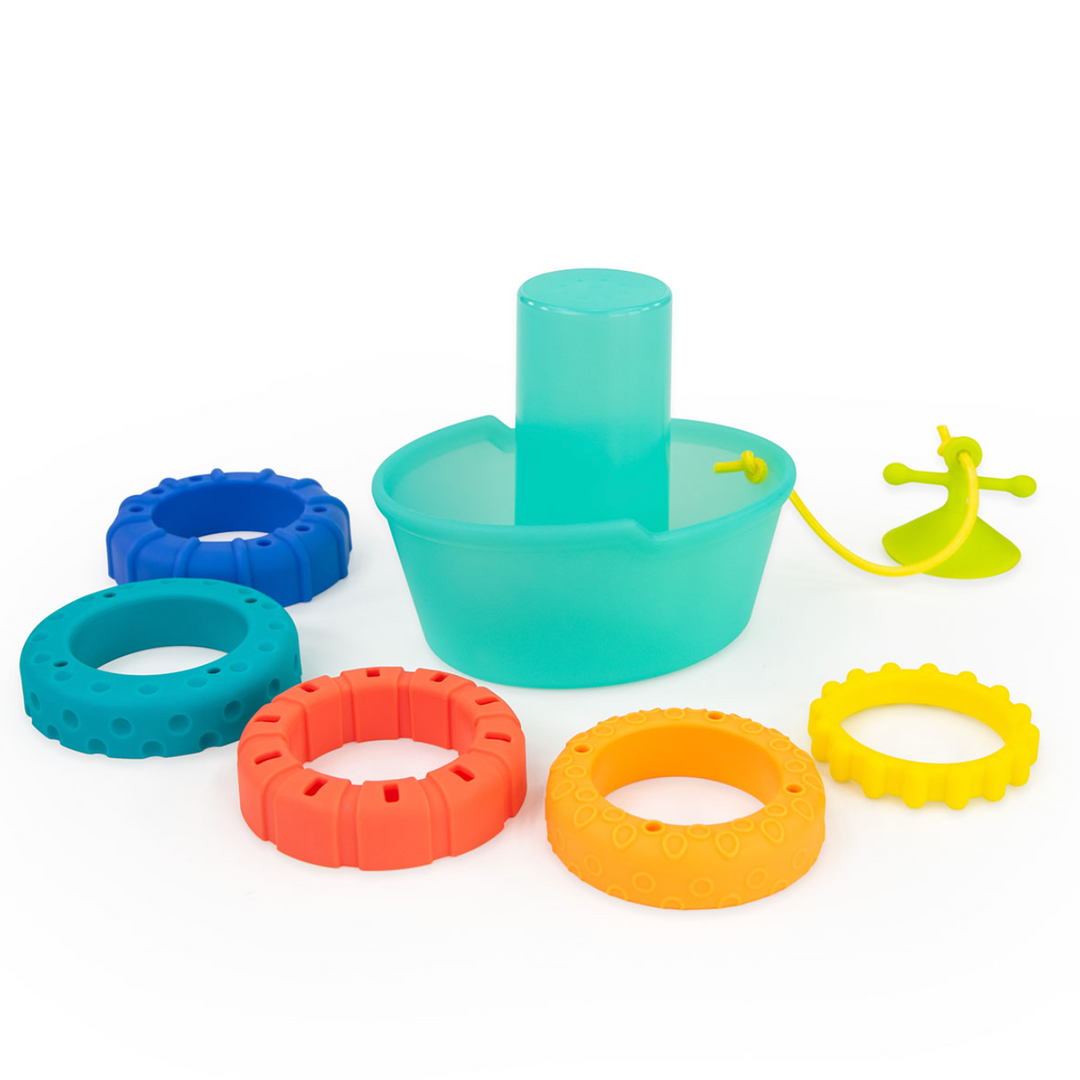 Stackin' Ship Tub Toy