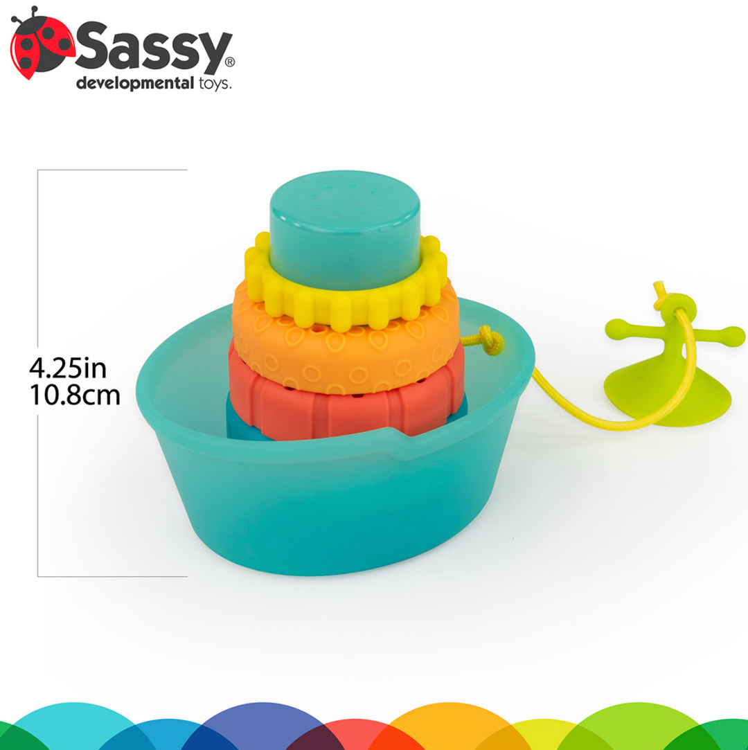 Stackin' Ship Tub Toy