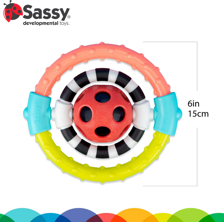 Spin & Chew Flexible Ring Rattle