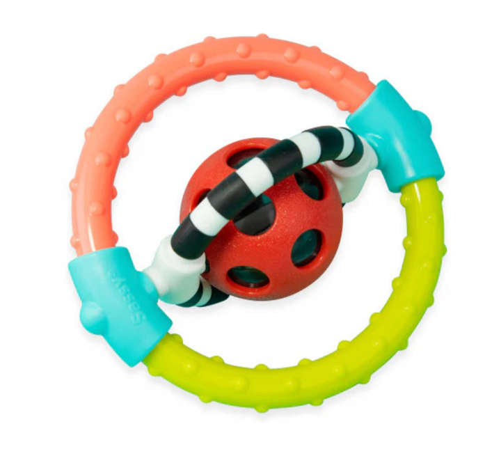 Spin & Chew Flexible Ring Rattle