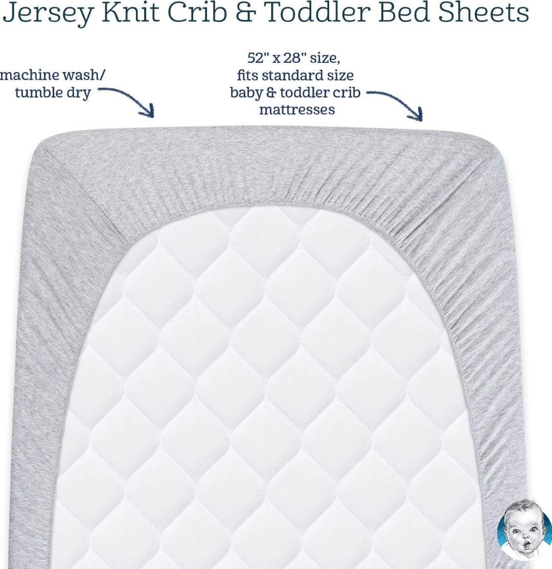 Knitted Crib Sheet