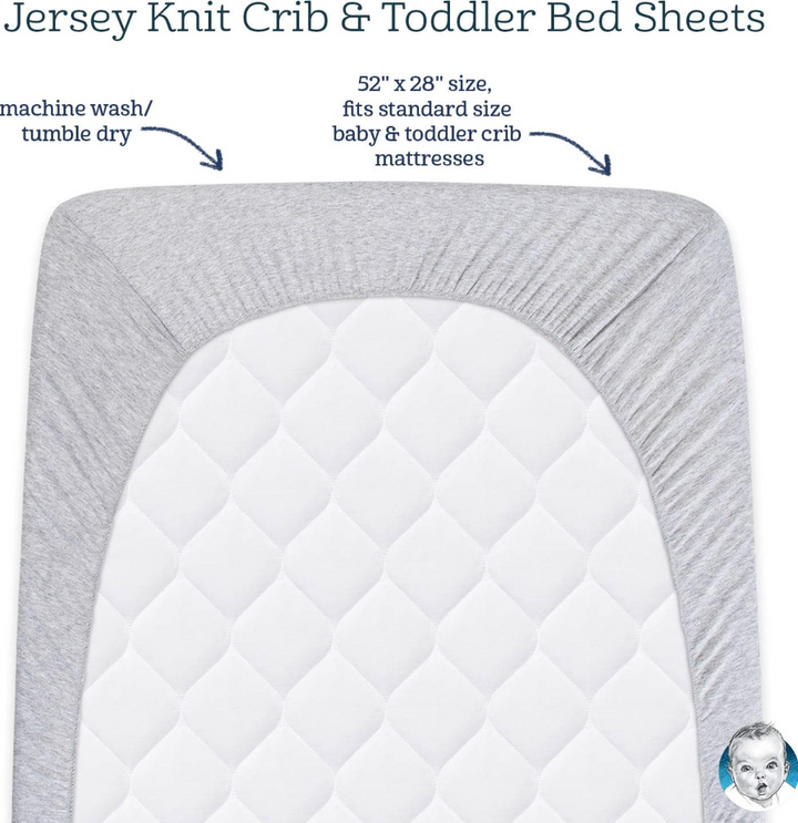 Knitted Crib Sheet