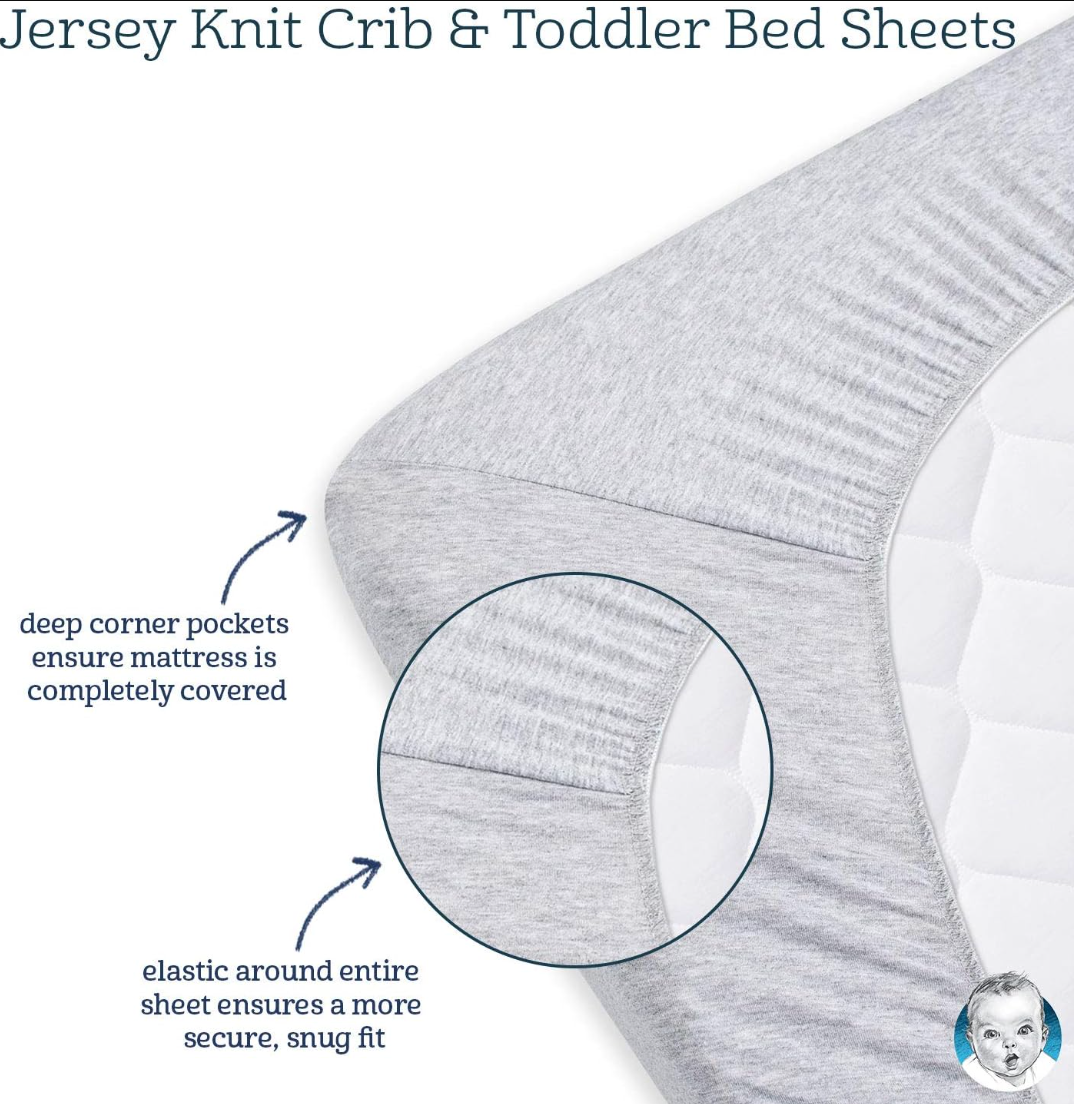 Knitted Crib Sheet