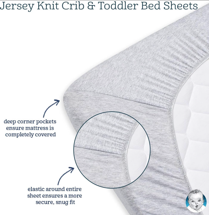 Knitted Crib Sheet